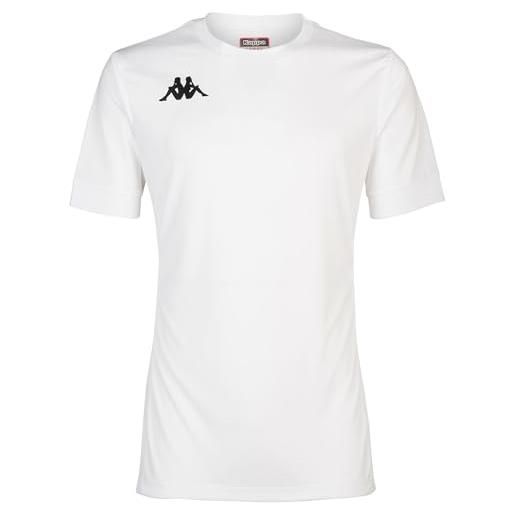 Kappa maglia dervio-man-xl-bianco shirt, multicolore, x-large unisex-adulto