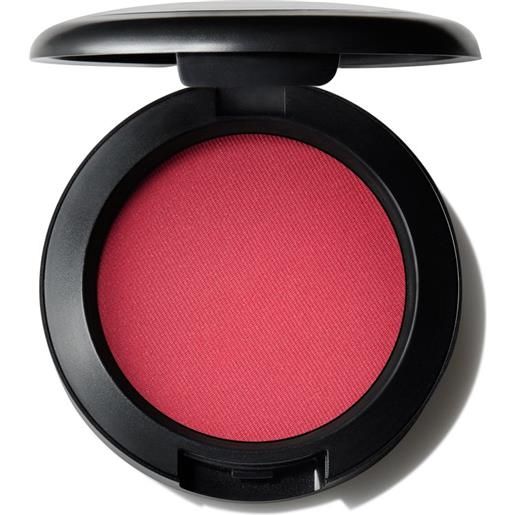 MAC powder blush - fard frankly scarlet