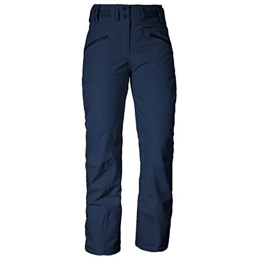 Schöffel horberg skihose, pantaloni da sci da donna, blazer blu marine, 48