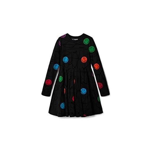 Desigual vest_alvarez 2000 black dress, india, 6 anni bambina