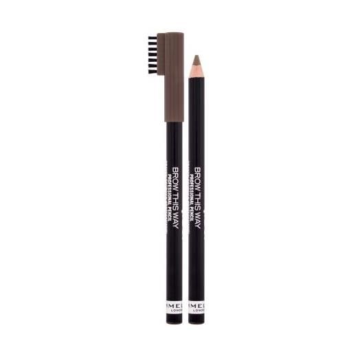 Rimmel London brow this way professional pencil matita sopracciglia 1.4 g tonalità 006 brunette