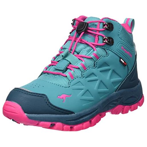 KangaROOS k-xt para mid rtx, scarpe da escursionismo, dk ocean daisy pink, 30 eu