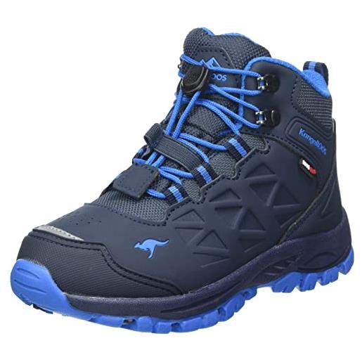 KangaROOS k-xt para mid rtx, scarpe da escursionismo, blu navy scuro, 34 eu