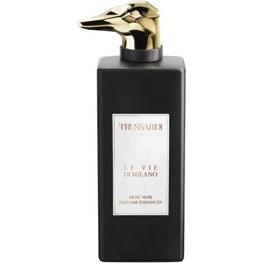 Trussardi le vie di milano musc noir perfume enhancer eau de parfum 100 ml