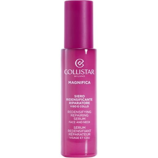 Collistar magnifica siero ridensificante riparatore viso e collo 30 ml