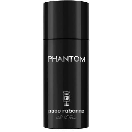 Paco rabanne phantom deodorante spray 150 ml