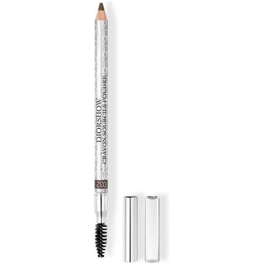 Dior eyebrow pencil powder 032 dark brown