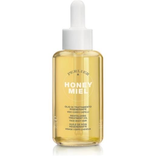 PERLIER miele olio di trattamento rigenerante viso corpo capelli 95 ml