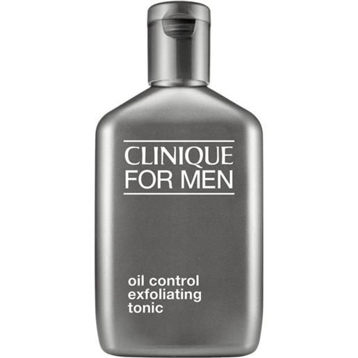 Clinique for men oil-control exfolianting tonic-lozione esfoliante 200 ml