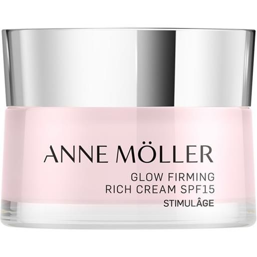 Anne moller stimulage glow firming rich cream spf15 50 ml