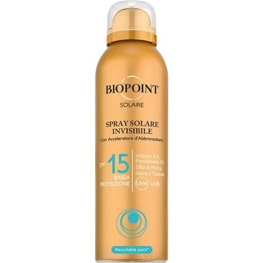 Biopoint body crema spray spf15 150 ml