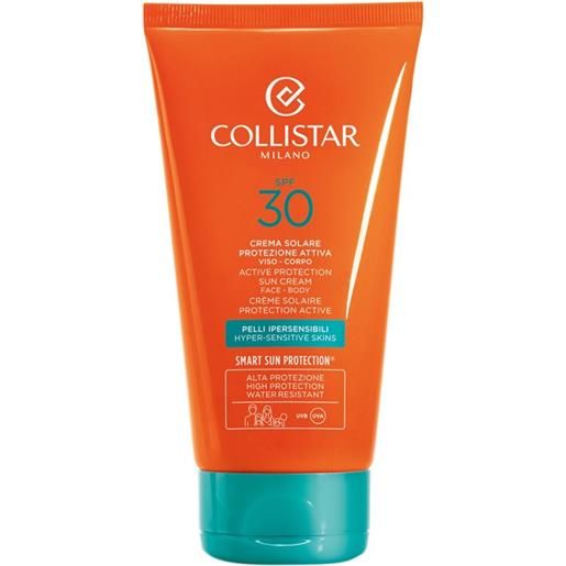 Collistar crema solare protezione attiva pelli sensibili spf 30+ 150 ml