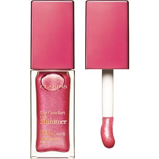 Clarins lip comfort oil shimmer 05 pretty in pink