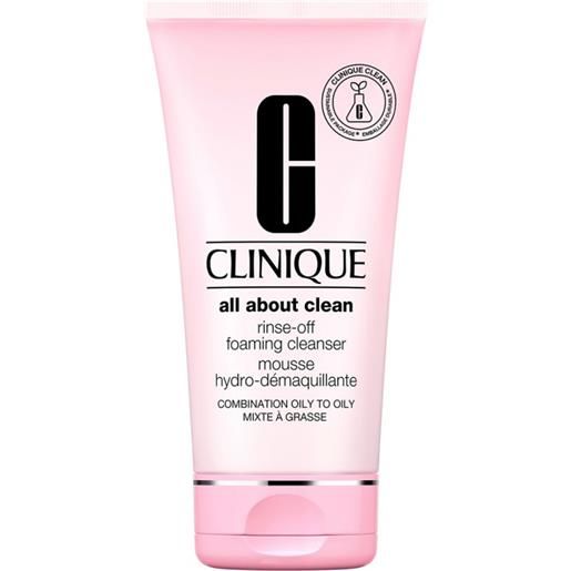 Clinique rinse off foaming cleanser (tipo ii) 150 ml
