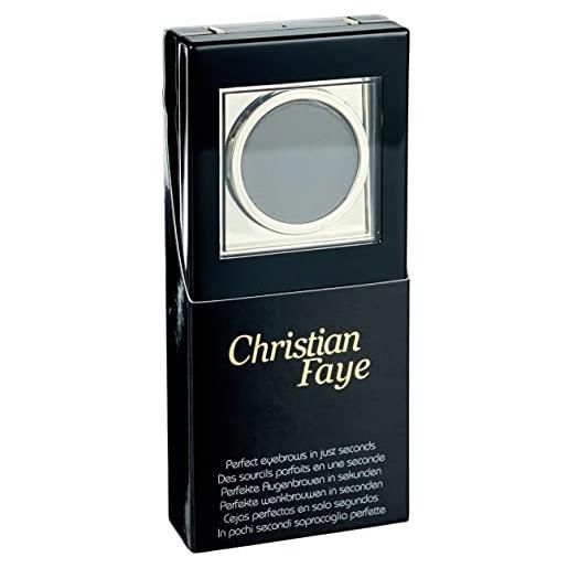 Christian Brow christian faye eyebrow semi permanent make-up kit, colore charcoal