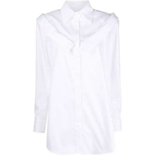 Almaz camicia con colletto doppio - bianco