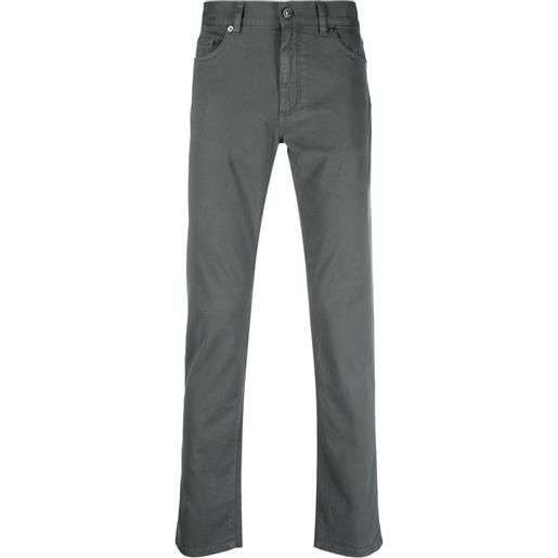 Zegna jeans dritti - grigio