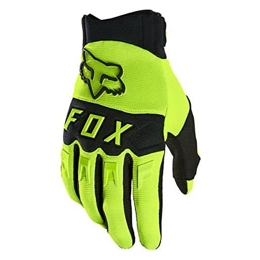 Fox Racing fox dirtpaw guanti da motocross e mtb, giallo (fluorescent yellow), m