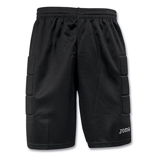 Joma ansmann 5035092, protect-pantaloncini da portiere, da uomo, colore nero, 14 unisex bambini, argento, taglia unica