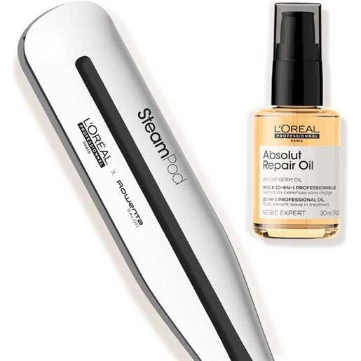 L'Oréal Professionnel l'oreal kit steam pod piastra 3.0 + olio 10 in 1