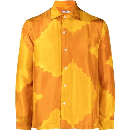 BODE camicia lehariya dye - arancione