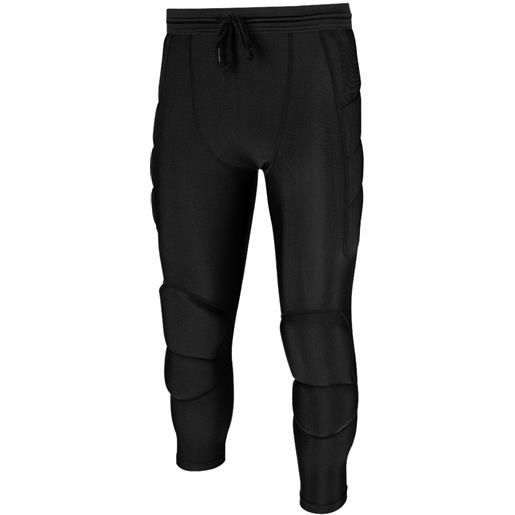 Reusch compression soft padded 3/4 pants nero m uomo