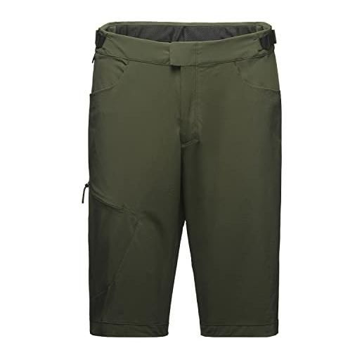 GORE WEAR pantaloncini da ciclismo da uomo explore, xxl, verde scuro
