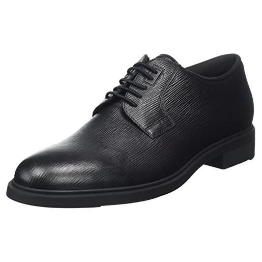 BOSS firstclass_derb_prwm, uniform dress shoe uomo, nero1, 44 eu