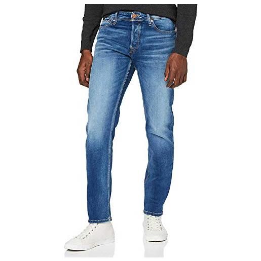 JACK & JONES mike original jos 411 jeans, blu (blue denim), 28w x 30l uomo