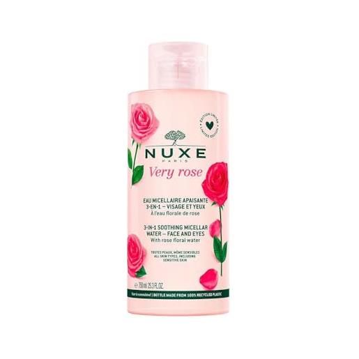 Nuxe very rose 3-in-1 soothing micellar water limited edition 750ml