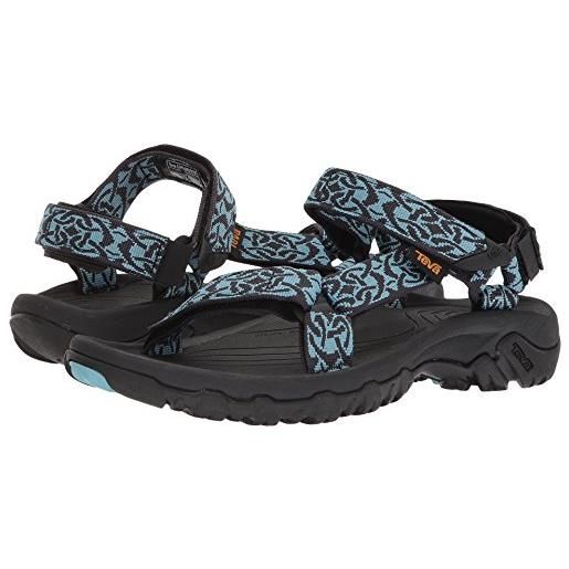 Teva hurricane 4, sandali da donna, nocciola nero, 41 eu