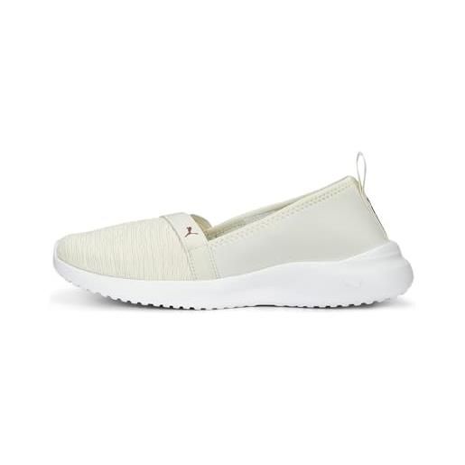 PUMA women's fashion shoes adelina trainers & sneakers, pristine-heartfelt-PUMA white, 37.5