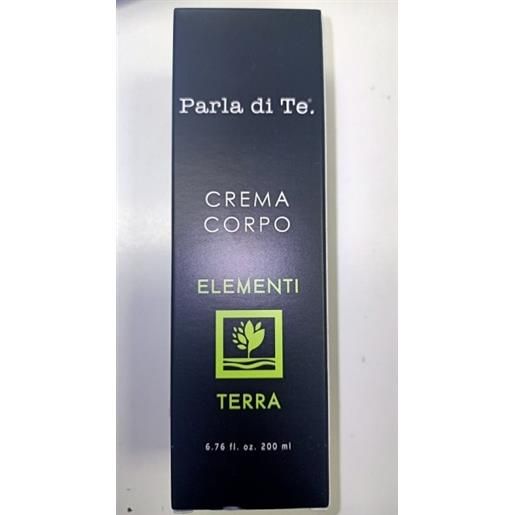 Pharmalife Research srl parla di te terra crema corpo 200 ml