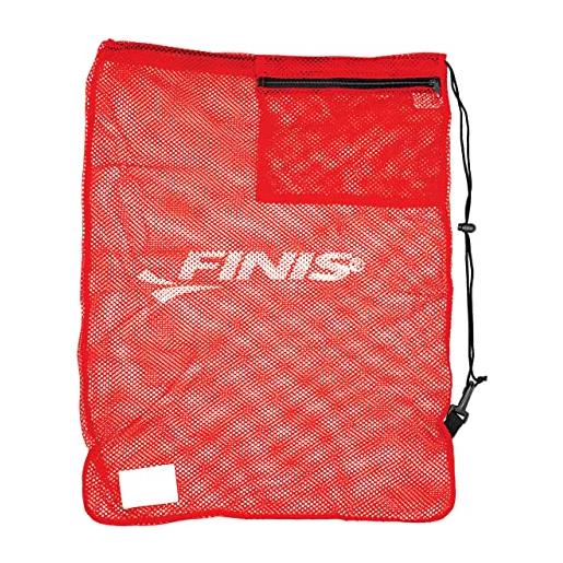 Finis mesh gear bag, unisex-adult, rosso, pro
