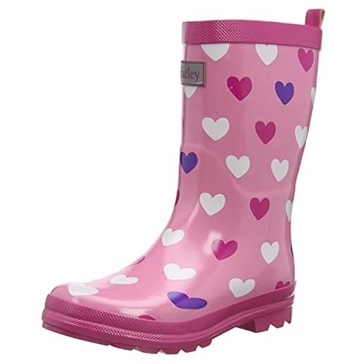 Hatley rain boots, stivali in gomma bambina, lightening clouds, 23 eu