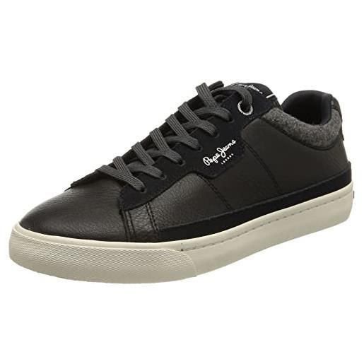 Pepe Jeans barry smart, scarpe da ginnastica uomo, 595marina, 46 eu