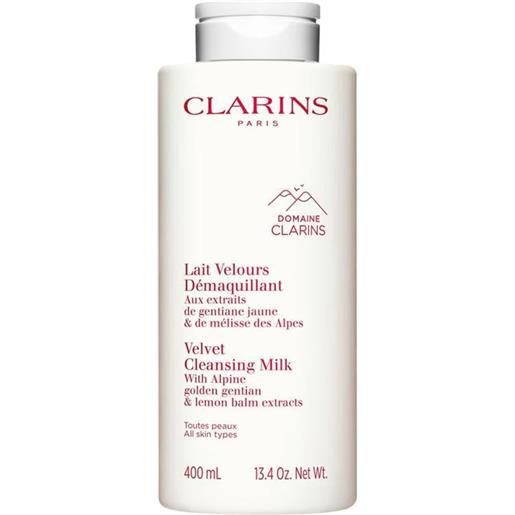 Clarins trattamenti viso velvet cleansing milk