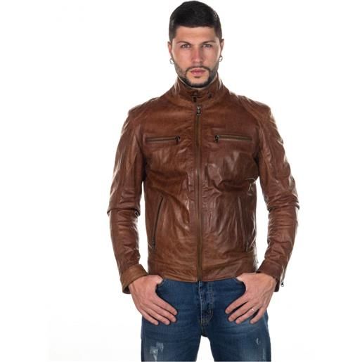Leather Trend avatar - biker uomo cuoio oil vintage in vera pelle