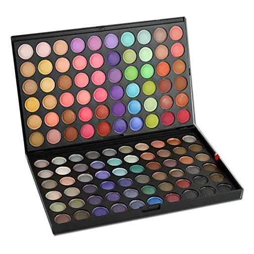Pure Vie® 120 colori palette ombretti cosmetico tavolozza per trucco occhi - adattabile a uso professionale che privato