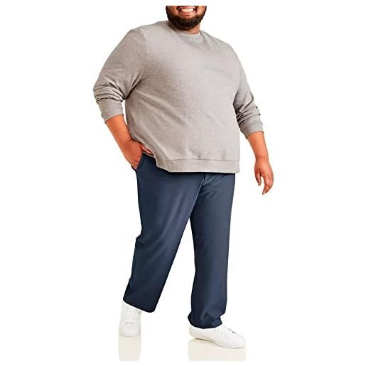 Dockers b&t smart 360 comfort knit chino slim, pantaloni, uomo, pembroke, 42w / 34l