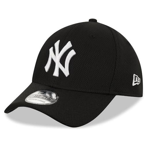 New Era york yankees 39thirty flexfit cap stretch diamond black - xs-s