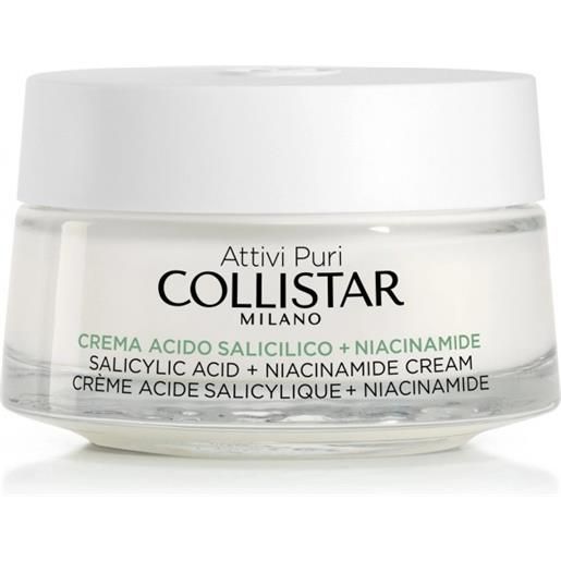COLLISTAR attivi puri - crema anti-imperfezioni con acido salicilico e niacinamide 50 ml
