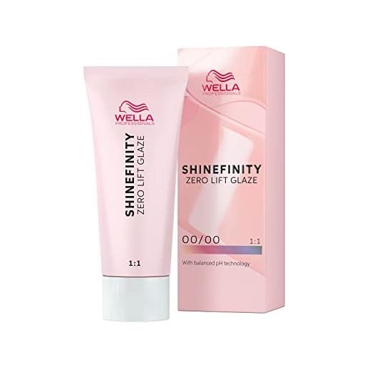 Wella Professional shinefinity 00/00 60 ml shade cristal glaze - tinta in crema gel per i capelli