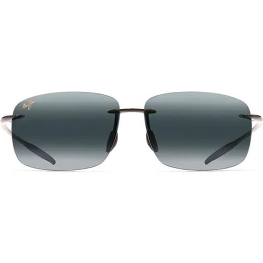 Maui jim - breakwall - 422-02 gloss black / neutral grey 603429015534