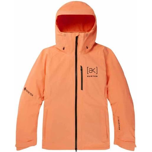 Burton ak goretex upshift jacket arancione xs donna