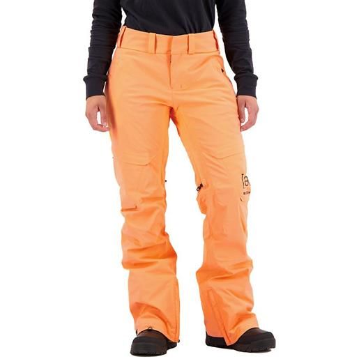 Burton ak goretex summit insulated pants arancione xs donna