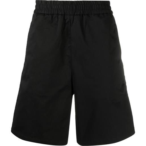 Moncler shorts sportivi - nero