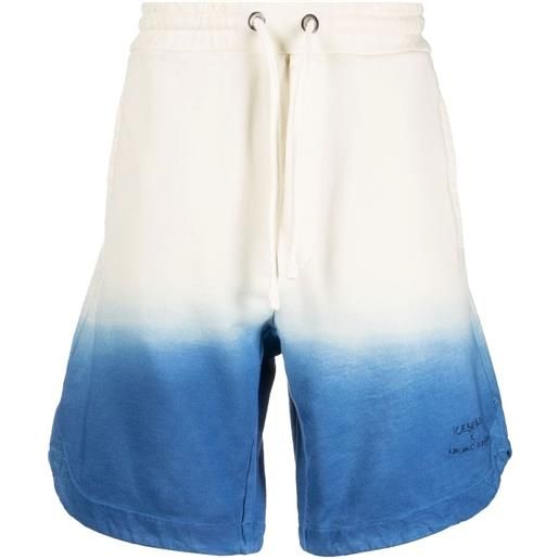 Iceberg shorts con fantasia tie-dye kailand o. Morris - toni neutri