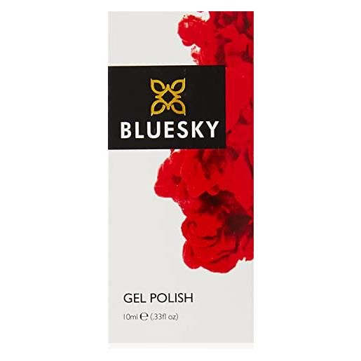 Bluesky smalto per unghie gel, pastel red, a119, rosso, pastello (per lampade uv e led) - 10 ml