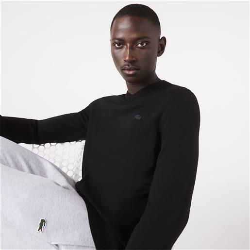 LACOSTE pullover uomo black